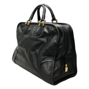 Loewe Shoulder Handbag Leather Amazona Calfskin